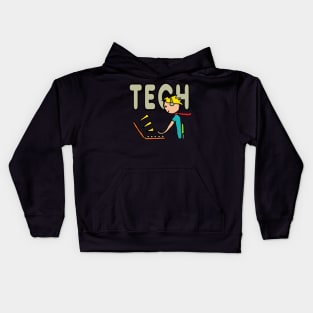 Tech Support IT Helpdesk Kids Hoodie